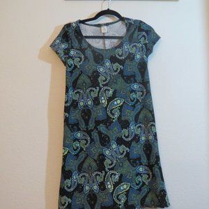 🖖🖖Dynamite Paisley Short Sleeve Dress size Small